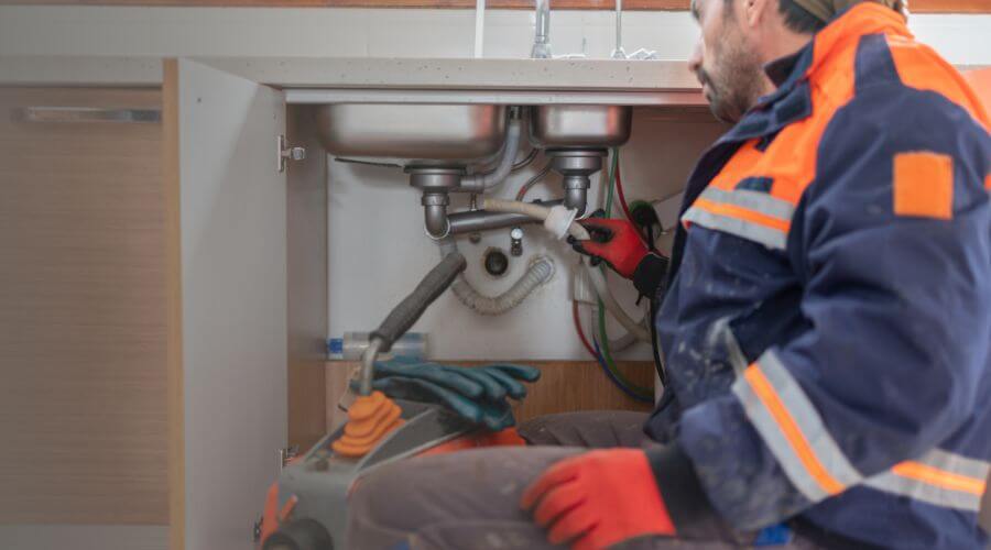 Residential Slab Leak Plumbing in Hymera, IN